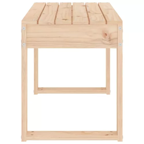  tömör fenyőfa kerti pad 80 x 38 x 45 cm