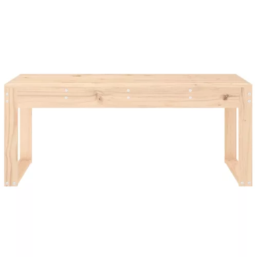  tömör fenyőfa kerti pad 110x38x45 cm