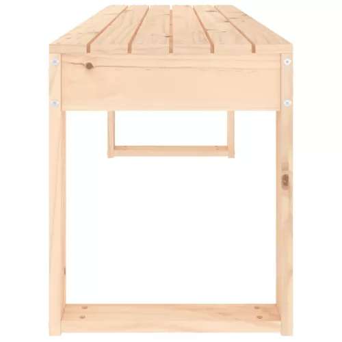  tömör fenyőfa kerti pad 110x38x45 cm