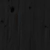  2 db fekete tömör fenyőfa bárszék 40x42x120 cm
