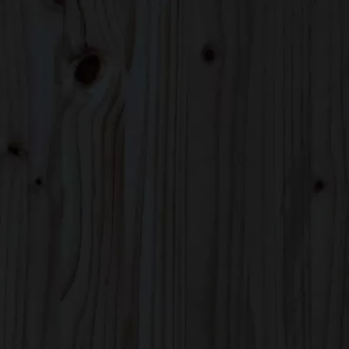  2 db fekete tömör fenyőfa bárszék 40x42x120 cm