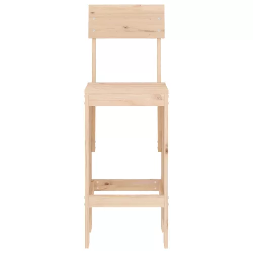  2 db tömör fenyőfa ülőke 40x48,5x115,5 cm