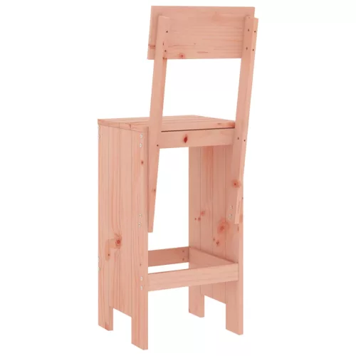 2 db tömör duglászfenyő bárszék 40x48,5x115,5 cm