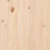  2 db fekete tömör fenyőfa középső kanapé párnákkal