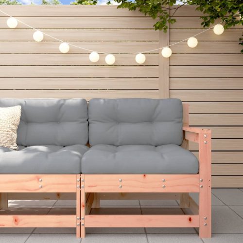  tömör duglászfenyő kerti sarokkanapé