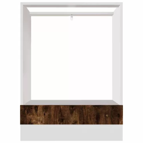  “Riga” füstös tölgy színű szerelt fa sütőszekrény