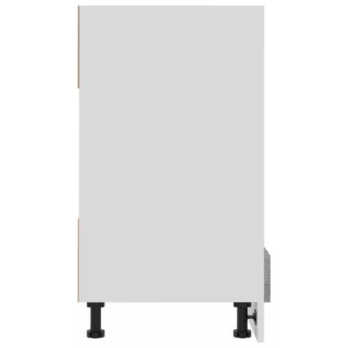  Lyon szürke sonoma színű szerelt fa sütőszekrény