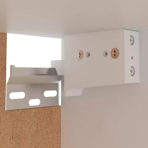  “Lyon” füstös tölgy színű szerelt fa függőszekrény