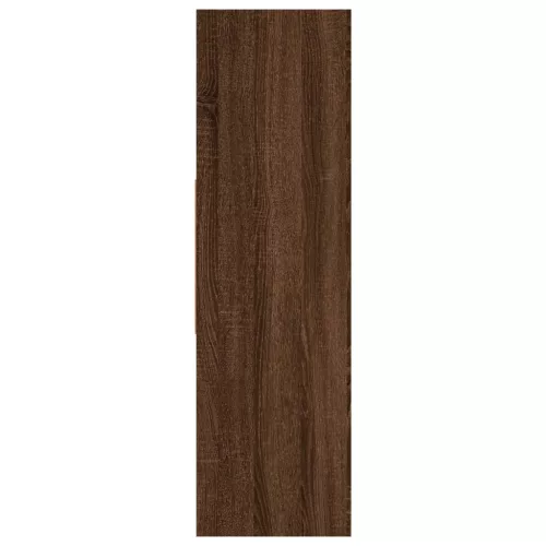  barna tölgy színű szerelt fa könyvszekrény 97,5 x 29,5 x 100 cm