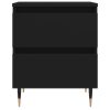  fekete szerelt fa éjjeliszekrény 40 x 35 x 50 cm