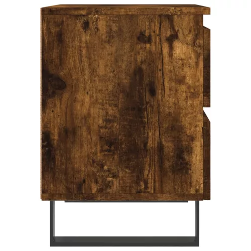  2 db füstös tölgy színű éjjeliszekrény 40 x 35 x 50 cm