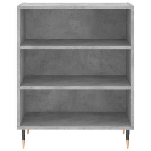  betonszürke szerelt fa tálalószekrény 57 x 35 x 70 cm