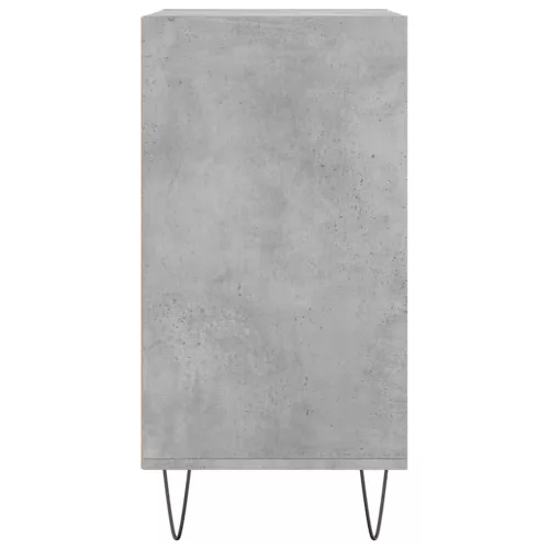  betonszürke szerelt fa tálalószekrény 57 x 35 x 70 cm
