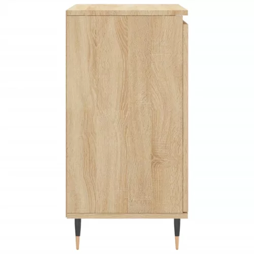  sonoma tölgy színű szerelt fa tálalóasztal 60 x 35 x 70 cm