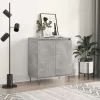  betonszürke szerelt fa tálalószekrény 60 x 35 x 70 cm