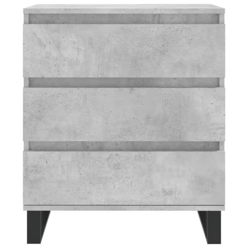  betonszürke szerelt fa tálalószekrény 60 x 35 x 70 cm