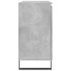  betonszürke szerelt fa tálalószekrény 104 x 35 x 70 cm