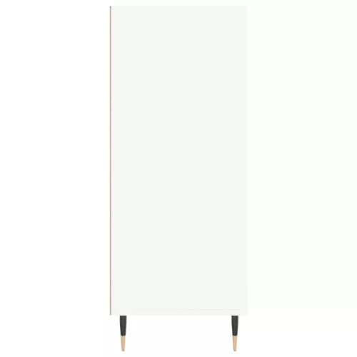  fehér szerelt fa magasszekrény 57 x 35 x 90 cm