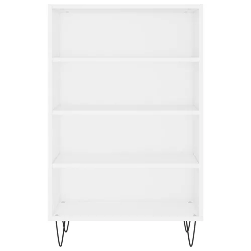  fehér szerelt fa magasszekrény 57 x 35 x 90 cm