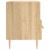 sonoma tölgy színű szerelt fa éjjeliszekrény 40 x 35 x 47,5 cm