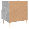  betonszürke szerelt fa éjjeliszekrény 40 x 35 x 47,5 cm