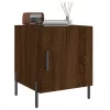  barna tölgyszínű szerelt fa éjjeliszekrény 40 x 40 x 50 cm