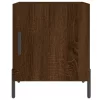  barna tölgyszínű szerelt fa éjjeliszekrény 40 x 40 x 50 cm
