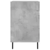  betonszürke szerelt fa éjjeliszekrény 40 x 40 x 66 cm