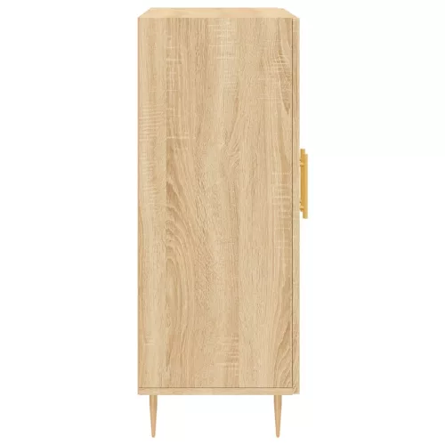  sonoma tölgy színű szerelt fa tálalószekrény 69,5 x 34 x 90 cm