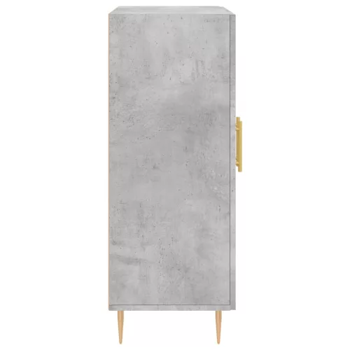  betonszürke szerelt fa tálalószekrény 69,5 x 34 x 90 cm
