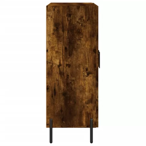  füstös tölgy színű szerelt fa tálalószekrény 69,5 x 34 x 90 cm