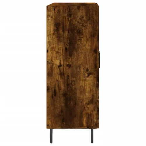  füstös tölgy színű szerelt fa tálalószekrény 69,5 x 34 x 90 cm