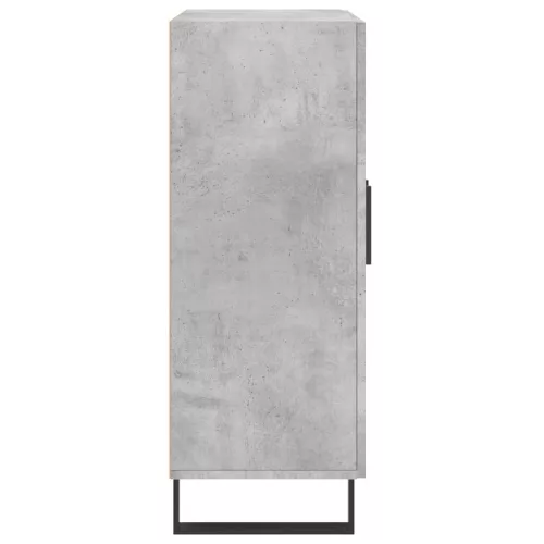  betonszürke szerelt fa tálalószekrény 69,5 x 34 x 90 cm