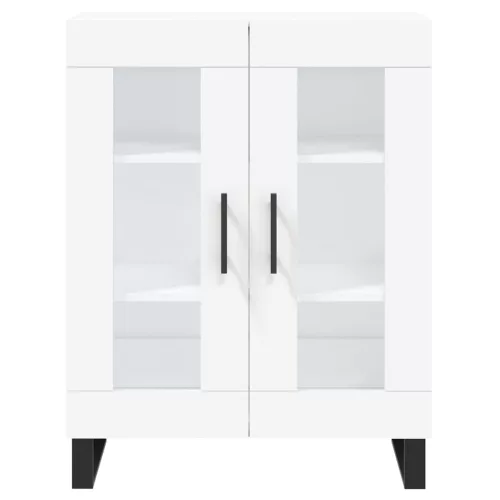  fehér szerelt fa tálalószekrény 69,5 x 34 x 90 cm