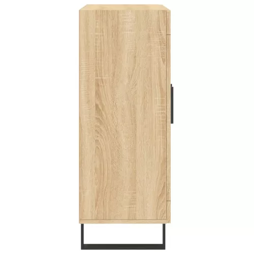  sonoma tölgy színű szerelt fa tálalószekrény 69,5 x 34 x 90 cm