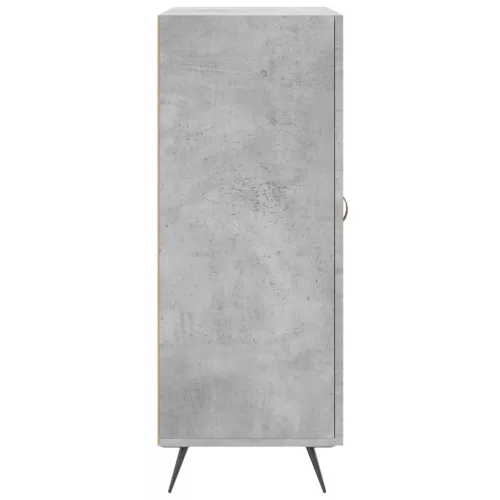  betonszürke szerelt fa tálalószekrény 69,5 x 34 x 90 cm