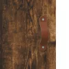  füstös tölgy színű szerelt fa tálalószekrény 69,5 x 34 x 90 cm