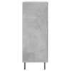  betonszürke szerelt fa tálalószekrény 69,5 x 34 x 90 cm