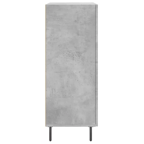 betonszürke szerelt fa tálalószekrény 69,5 x 34 x 90 cm