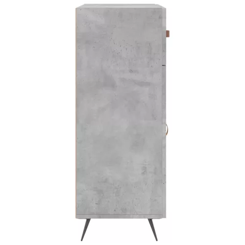  betonszürke szerelt fa tálalószekrény 69,5 x 34 x 90 cm