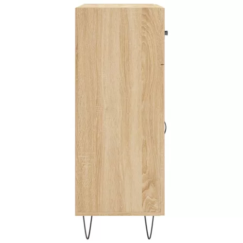  sonoma tölgy színű szerelt fa tálalószekrény 69,5 x 34 x 90 cm