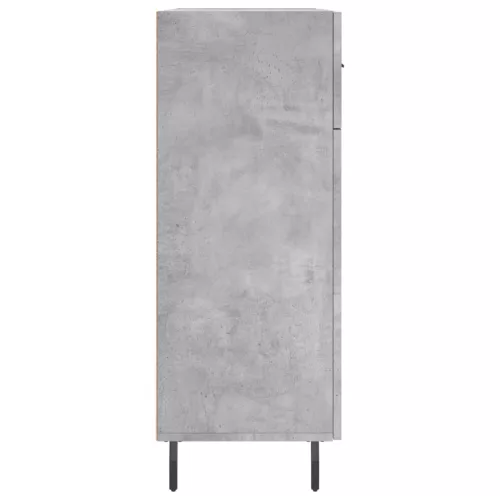  betonszürke szerelt fa tálalószekrény 69,5 x 34 x 90 cm