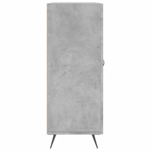  betonszürke szerelt fa tálalószekrény 69,5 x 34 x 90 cm