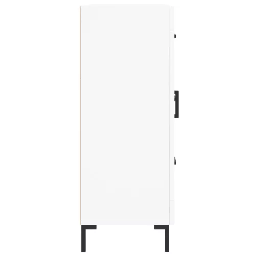  fehér szerelt fa tálalószekrény 69,5 x 34 x 90 cm