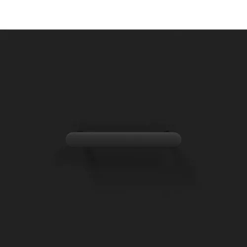  fekete szerelt fa tálalószekrény 69,5 x 34 x 90 cm