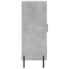  betonszürke szerelt fa tálalószekrény 69,5 x 34 x 90 cm