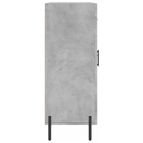  betonszürke szerelt fa tálalószekrény 69,5 x 34 x 90 cm