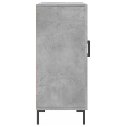  betonszürke szerelt fa tálalószekrény 90 x 34 x 80 cm