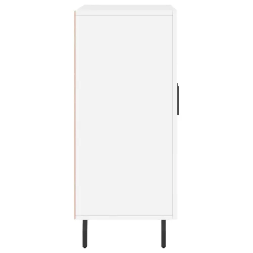  fehér szerelt fa tálalószekrény 90 x 34 x 80 cm