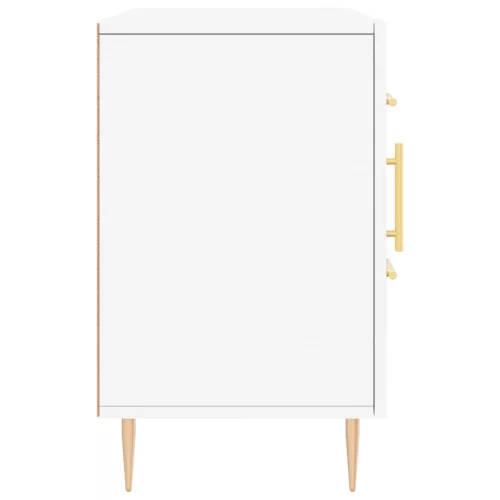  fehér szerelt fa tálalóasztal 100 x 36 x 60 cm